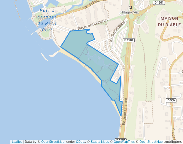 Plage d'Aix-les-Bains / Bords du lac