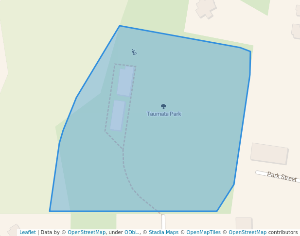 walking in Saunders Park map in Eltham