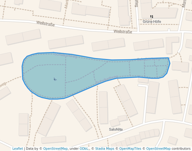 walking in Schubartanlage map in Esslingen am Neckar