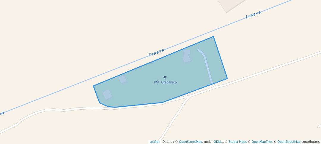 walking in DŠP Grabanice map in Nedelišće