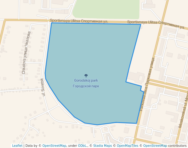 Городской парк