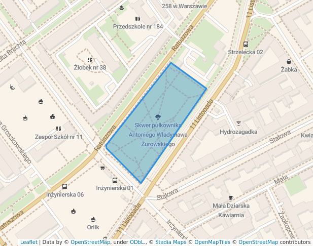 Skwer pułkownika Antoniego Władysława Żurowskiego