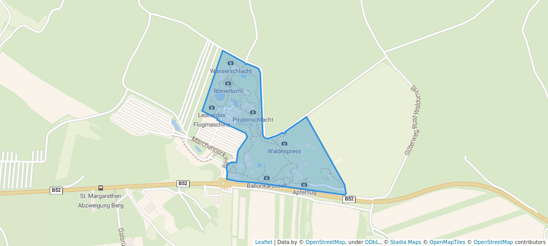 walking in Familypark Neusiedlersee map in Sankt Margarethen im Burgenland