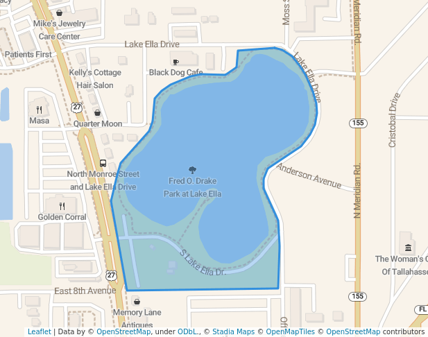 Fred O. Drake Park at Lake Ella