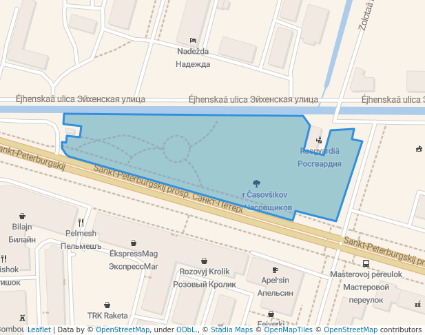 сквер Часовщиков