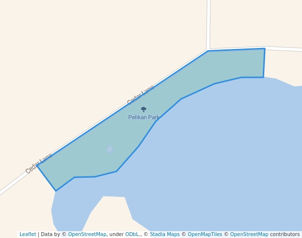 walking in Pelikan Park map in Waverly