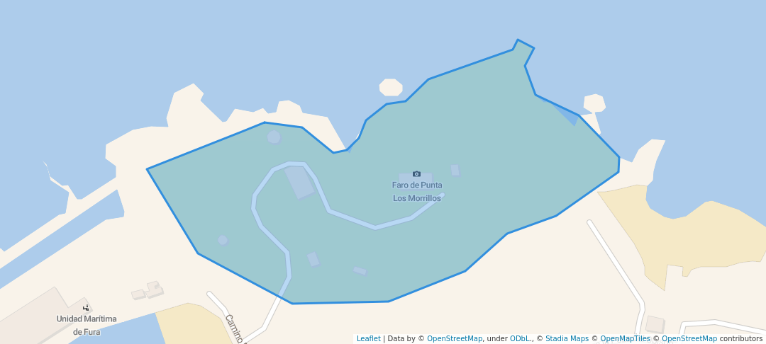 walking in Arecibo Lighthouse and Historical Park map in Arecibo