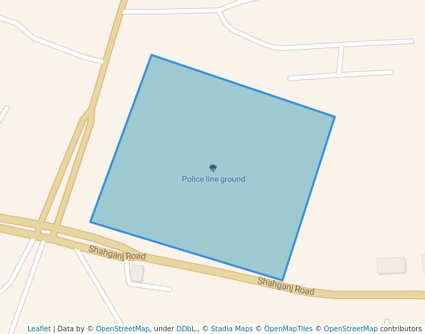 Police line ground