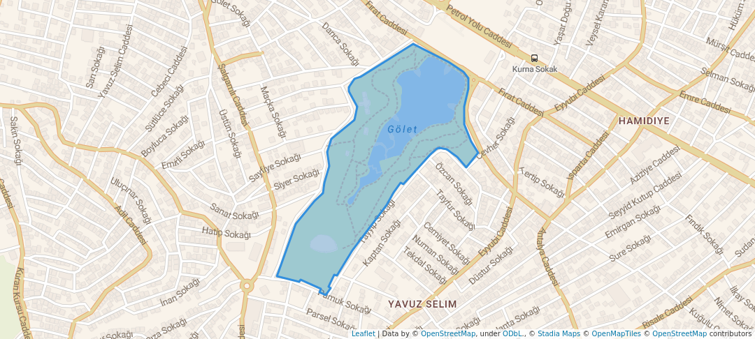 walking in Sultanbeyli Gölet map in Sultanbeyli