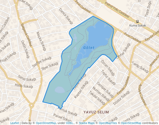 walking in Sultanbeyli Gölet map in Sultanbeyli