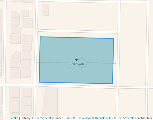 walking in Green Gym map in Nagpur