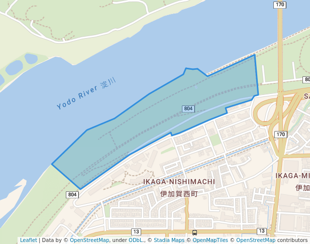 淀川河川公園 三矢地区