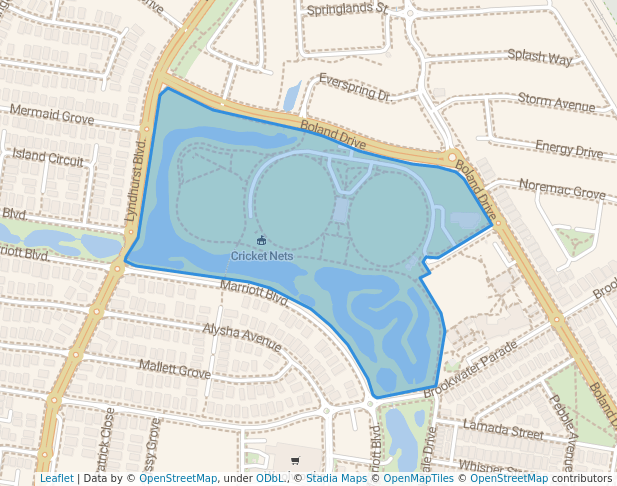 Marriott Waters Recreation Reserve