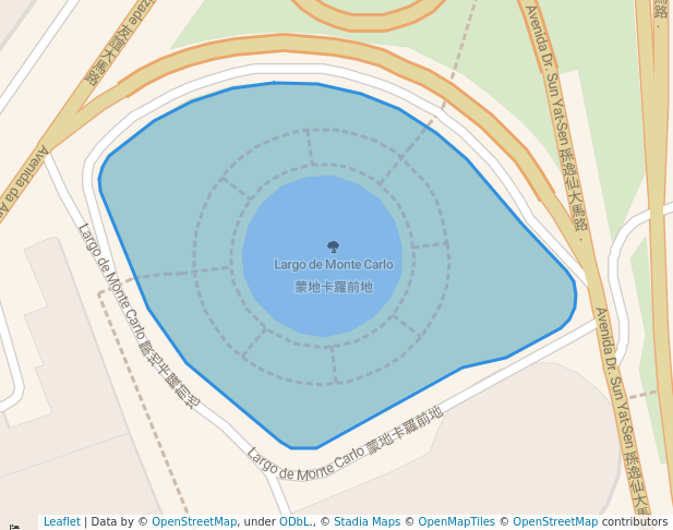 蒙地卡羅前地 Largo de Monte Carlo