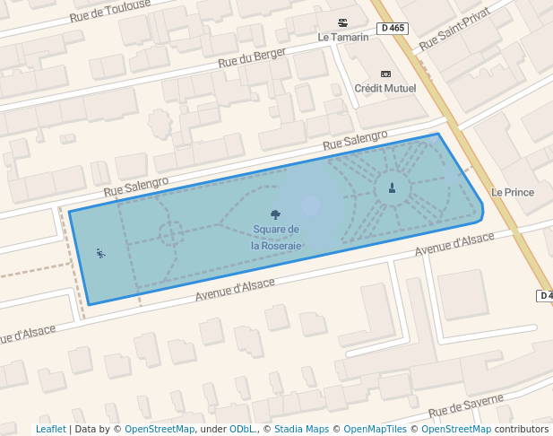 Square de la Roseraie