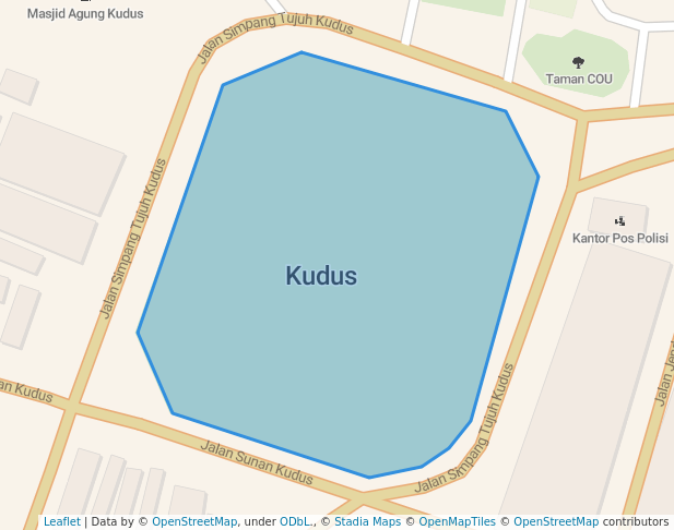 Alun Alun Simpang 7 Kudus