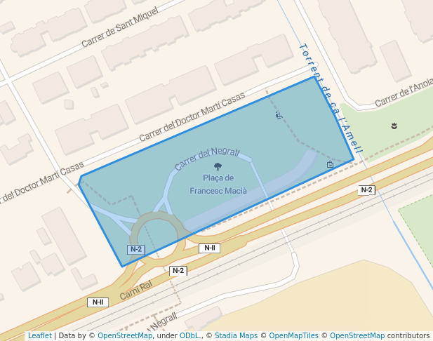 Plaça de Francesc Macià