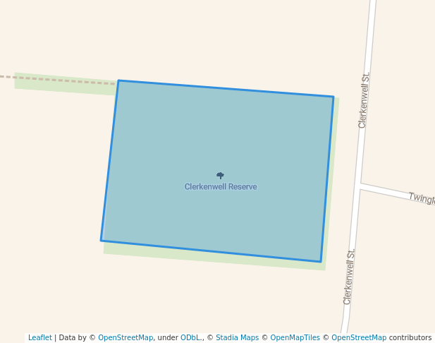 Clerkenwell Reserve in Ambarvale | Map and Routes