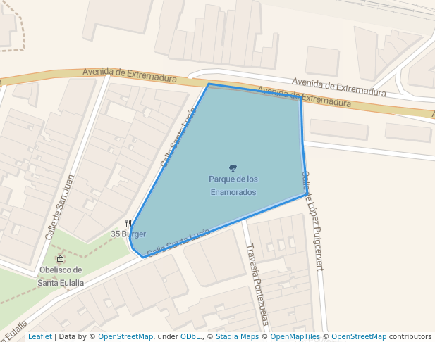 Parque de los Enamorados