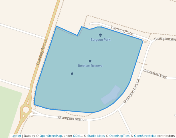 Benham Reserve