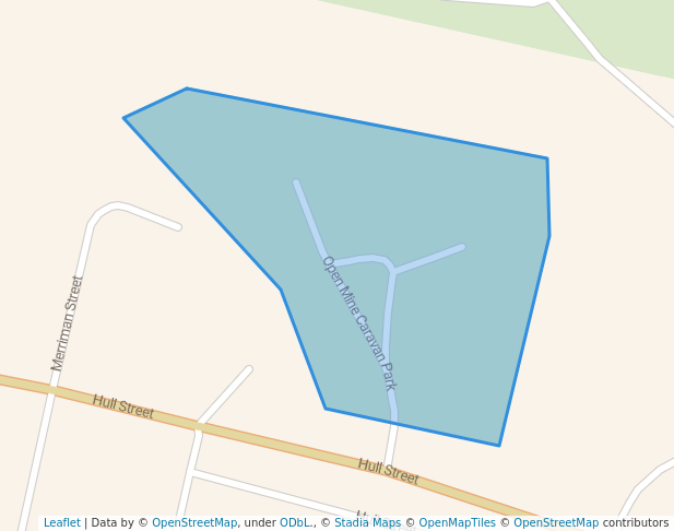 walking in Kimberley Caravan Park map in Kimberley