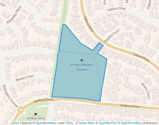 Kirsty Lottkowitz Reserve