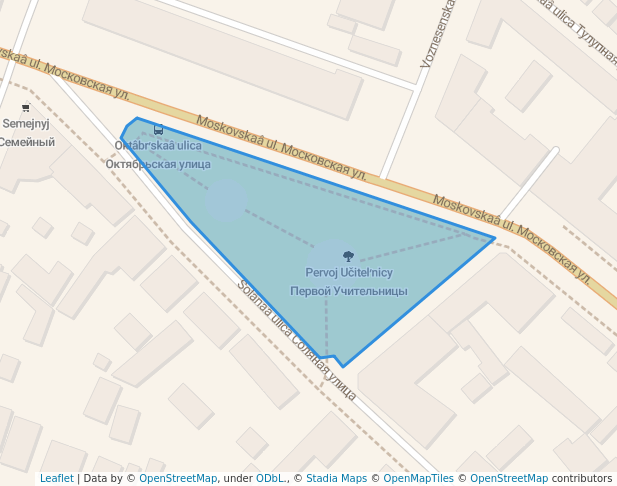 Первой Учительницы