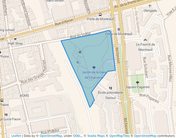 Jardin de la Gare de Charonne