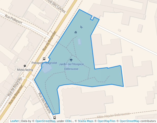 Jardin de l'Hospice Debrousse