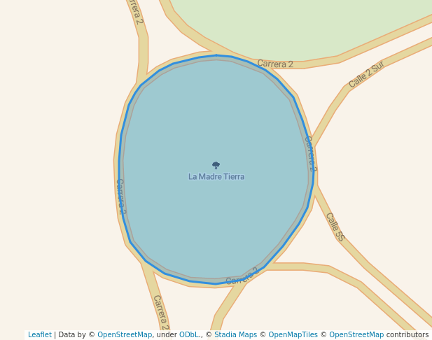 La Madre Tierra in Neiva | Map and Routes
