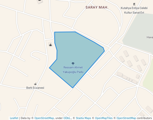 Ressam Ahmet Yakupoğlu Parkı