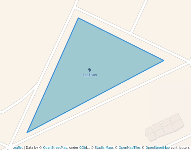 walking in Las Uvas map in Tegucigalpa