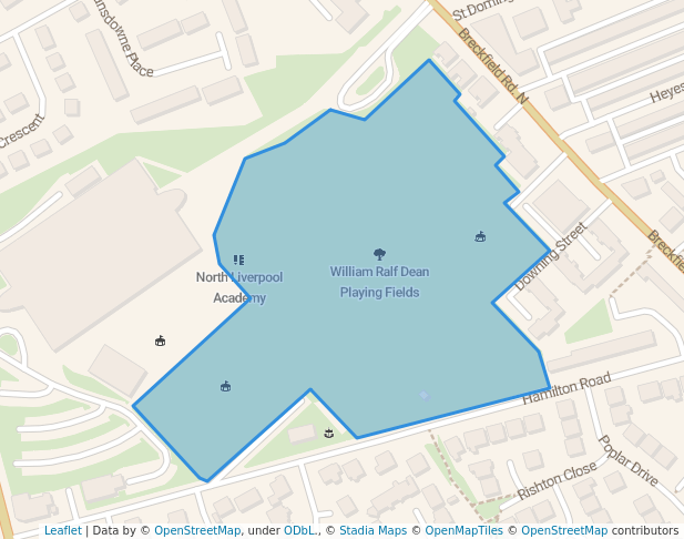 William Ralf Dean Playing Fields