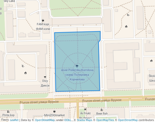 Сквер полярника Корнилова