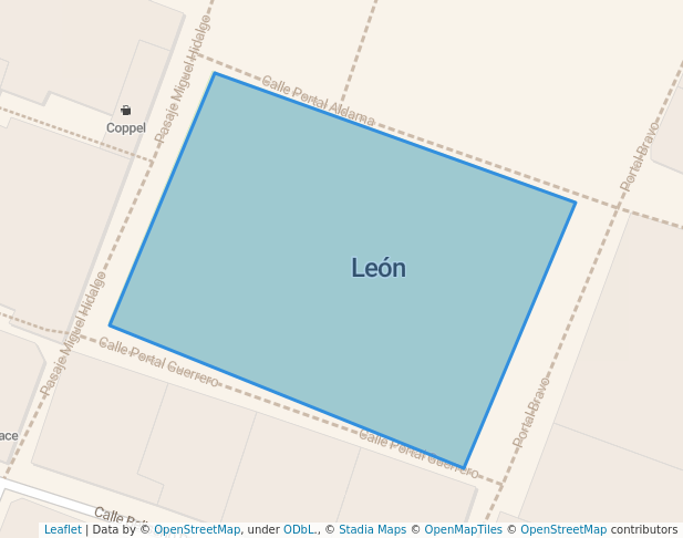 Centro de Leon (Plaza Principal-Plaza de los Martires)