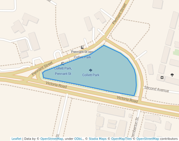 Collett Park in Parramatta | Map and Routes