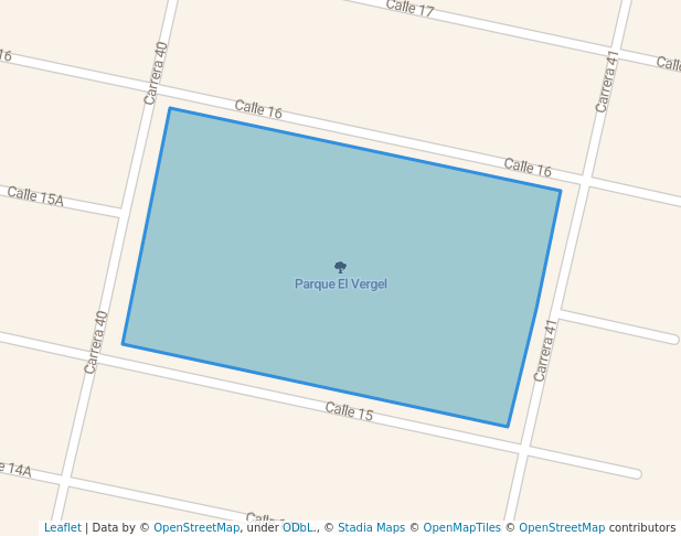 Parque El Vergel in Neiva | Map and Routes