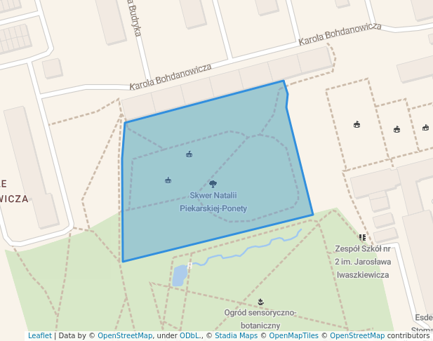 Skwer Natalii Piekarskiej-Ponety