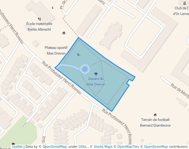 Square du Mas Drevon