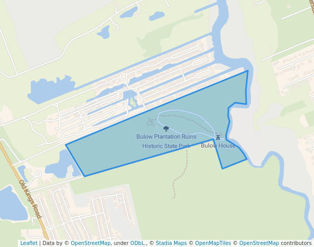 Bulow Plantation Ruins Historic State Park