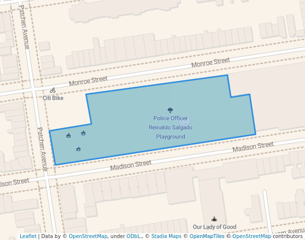 Police Officer Reinaldo Salgado Playground