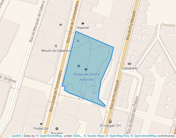 Parque de Camilo José Cela