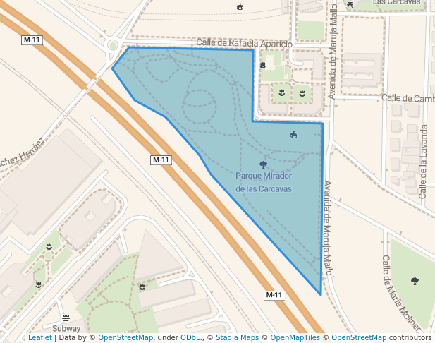 Parque Mirador de las Cárcavas