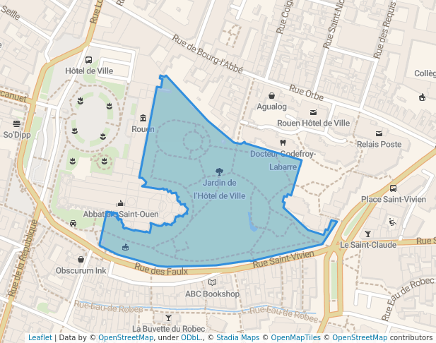 Jardin de l’Hôtel de Ville