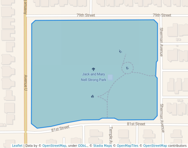 Jack and Mary Nell Strong Park