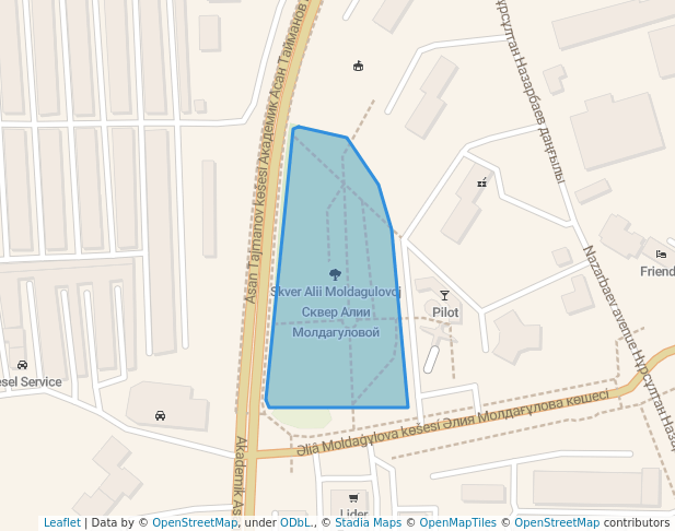 Сквер Алии Молдагуловой