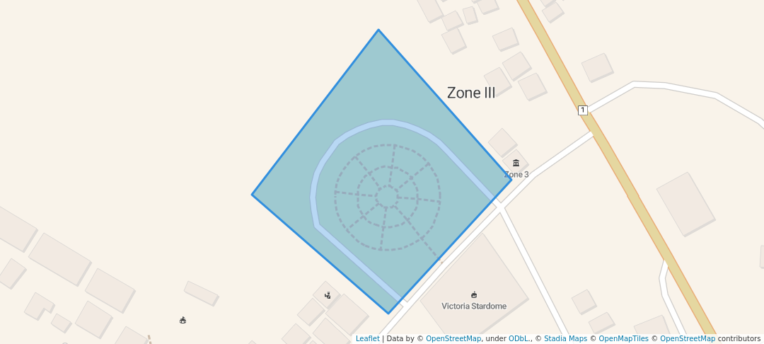 walking in Victoria Park map in Victoria