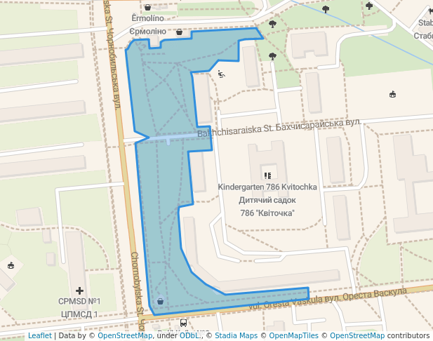 Сквер пам'яті Святошинцям, що загинули в АТО