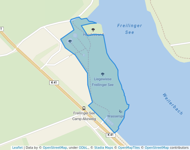 Liegewiese Freilinger See