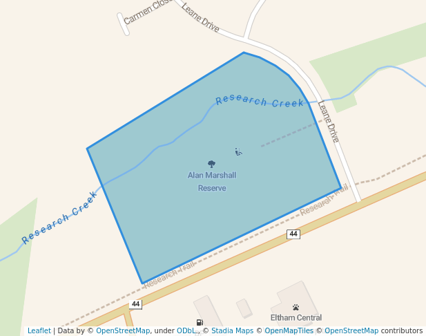 Alan Marshall Reserve